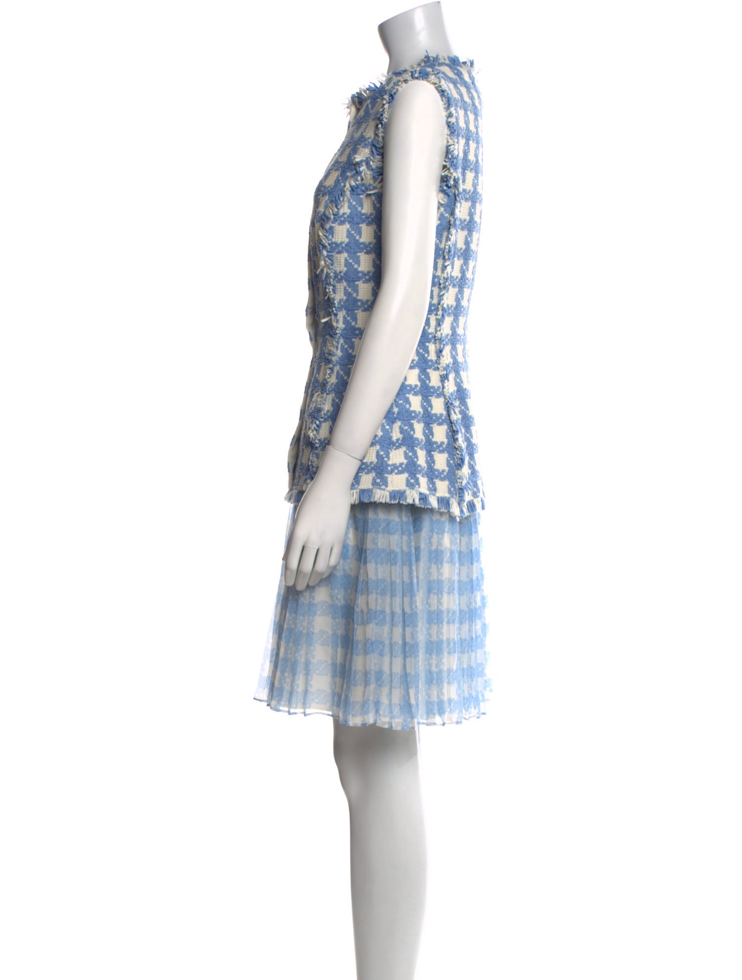 Oscar de la Renta Printed Mini Dress