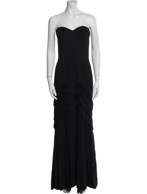 Oscar de la Renta Silk Long Dress