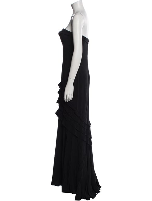 Oscar de la Renta Silk Long Dress