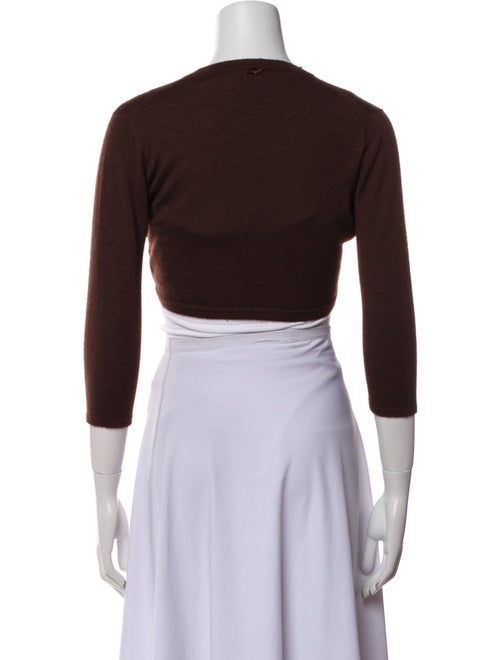 Oscar de la Renta Open Front Sweater