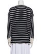Oscar de la Renta Cashmere Striped Sweater