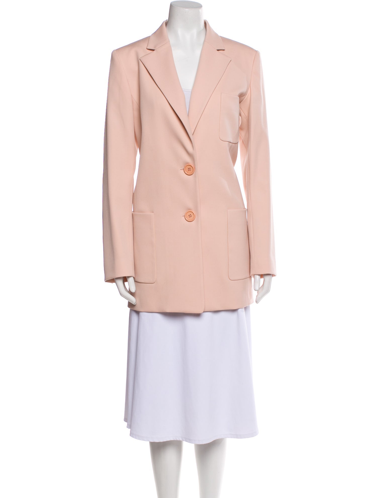 Oscar de la Renta Virgin Wool Blazer