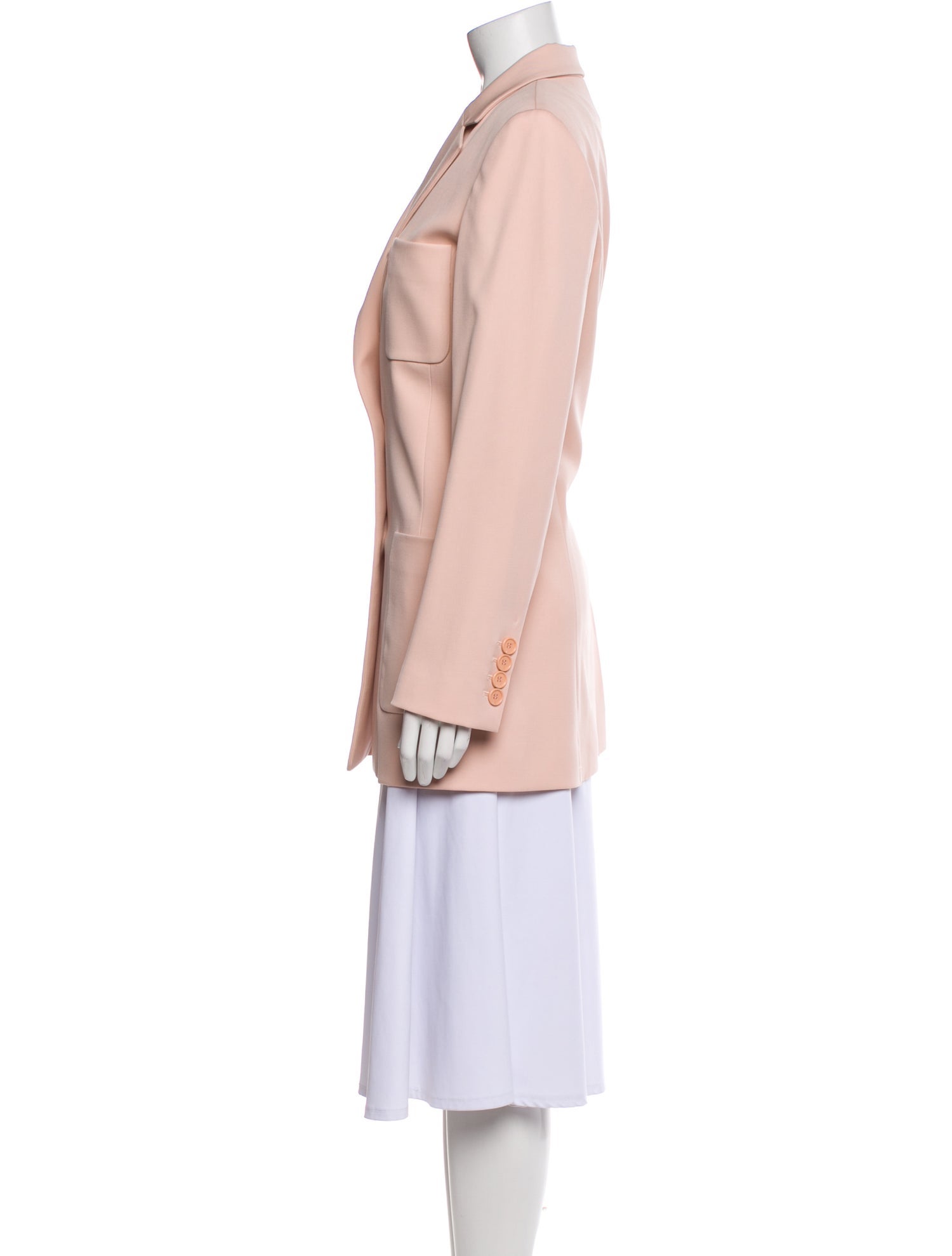 Oscar de la Renta Virgin Wool Blazer