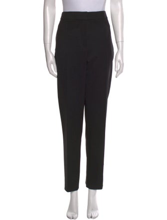 Oscar de la Renta Wool Straight Leg Pants