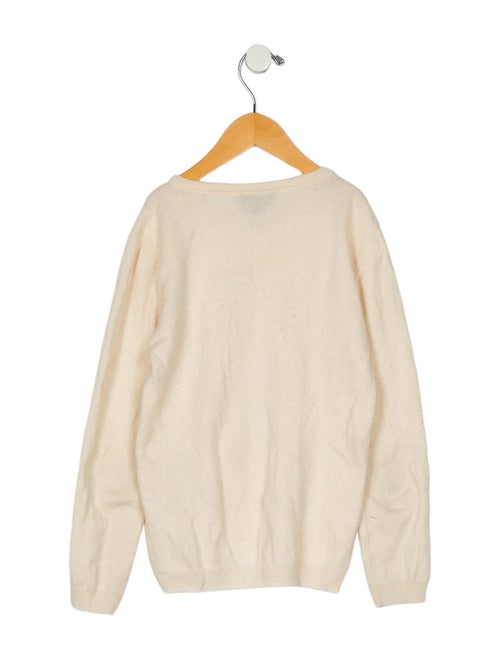 Oscar de la Renta Girls' Cashmere Cardigan