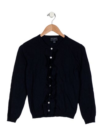 Oscar de la Renta Girls' Merino Wool Cardigan