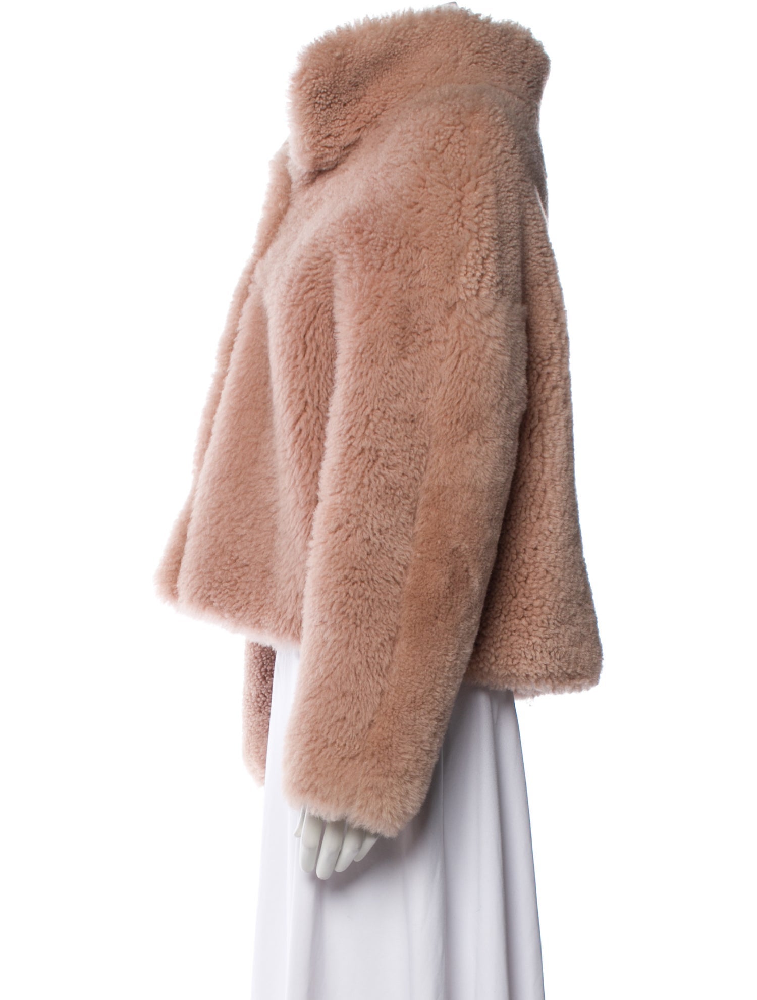 Oscar de la Renta Shearling Fur Jacket