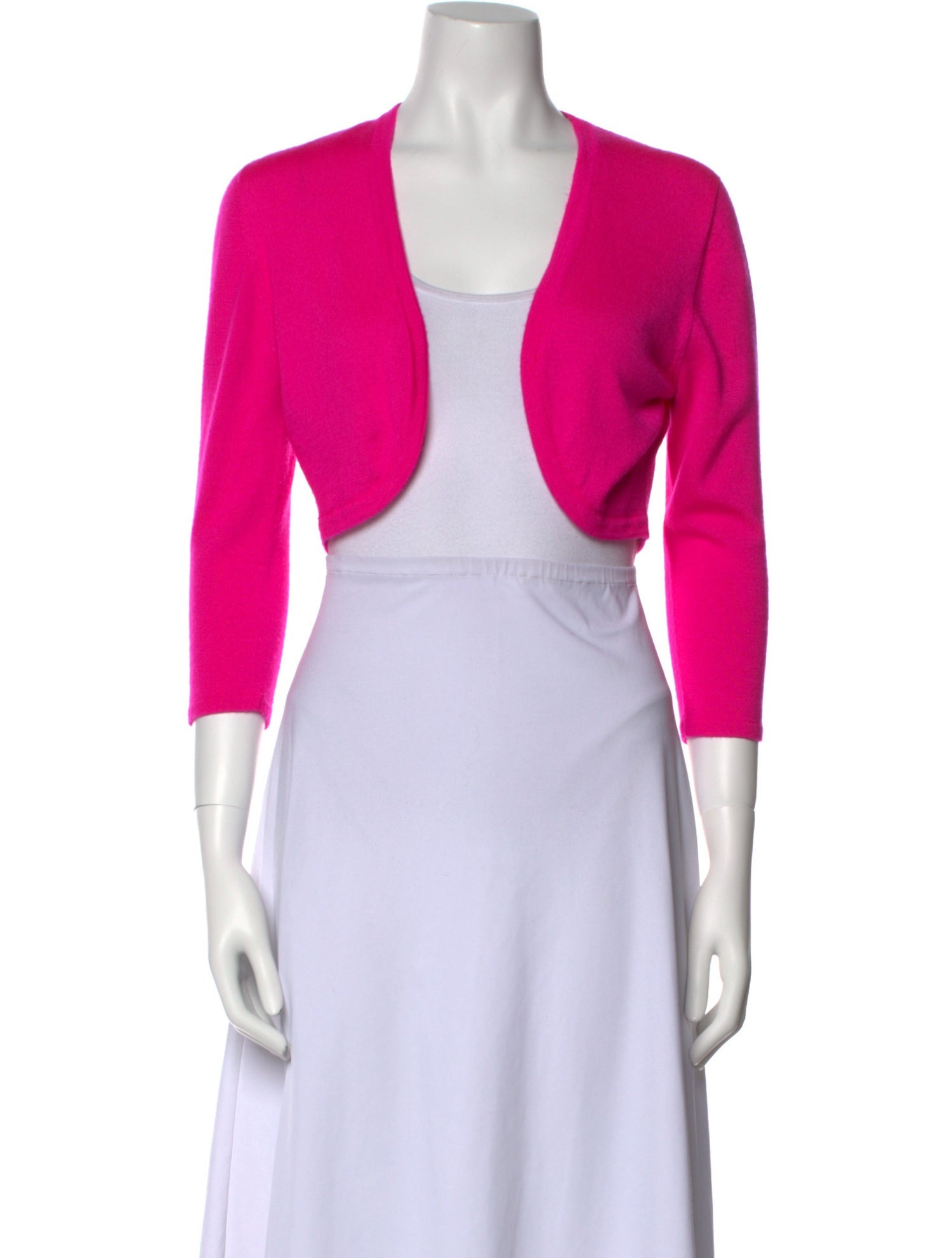 Oscar de la Renta Cashmere V-Neck Sweater