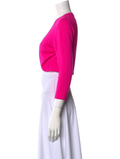 Oscar de la Renta Cashmere V-Neck Sweater
