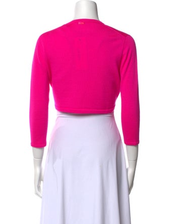 Oscar de la Renta Cashmere V-Neck Sweater