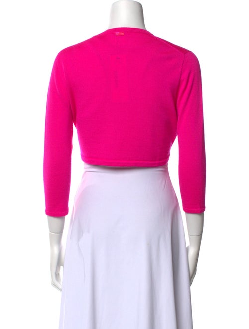 Oscar de la Renta Cashmere V-Neck Sweater
