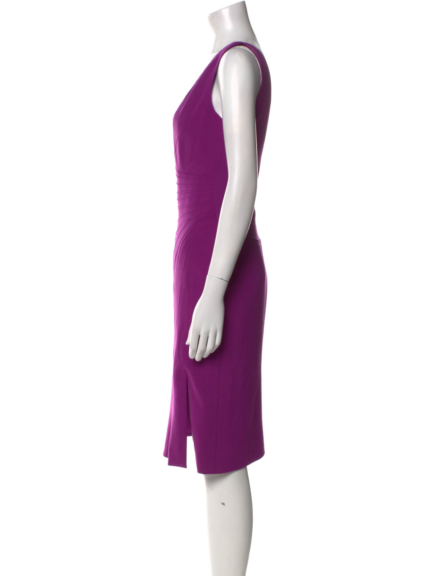 Oscar de la Renta Wool Knee-Length Dress w/ Tags