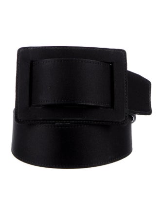 Oscar de la Renta Satin Waist Belt