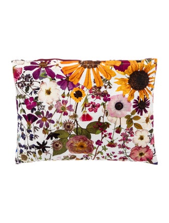 Oscar de la Renta Canvas Clutch