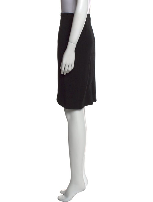 Oscar de la Renta Virgin Wool Knee-Length Skirt