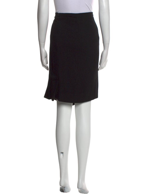 Oscar de la Renta Virgin Wool Knee-Length Skirt