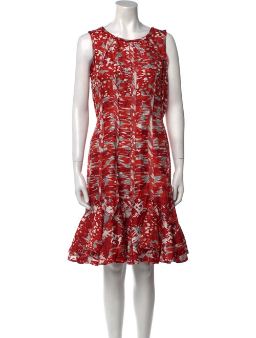 Oscar de la Renta 2010 Knee-Length Dress