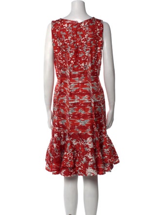 Oscar de la Renta 2010 Knee-Length Dress