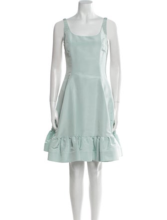 Oscar de la Renta Silk Mini Dress