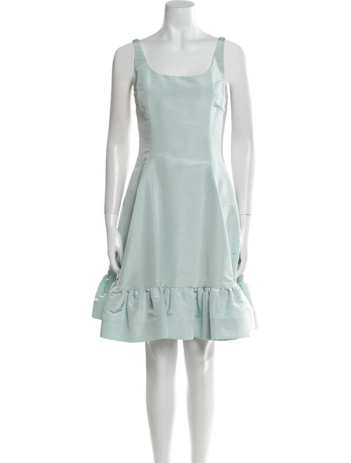 Oscar de la Renta Silk Mini Dress