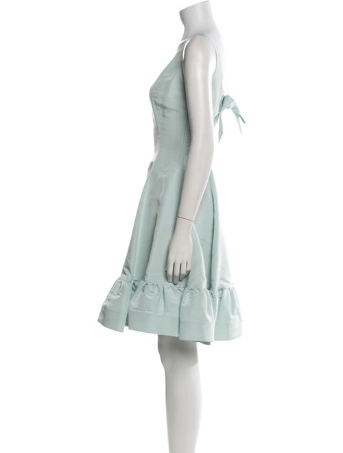 Oscar de la Renta Silk Mini Dress