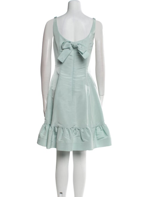 Oscar de la Renta Silk Mini Dress