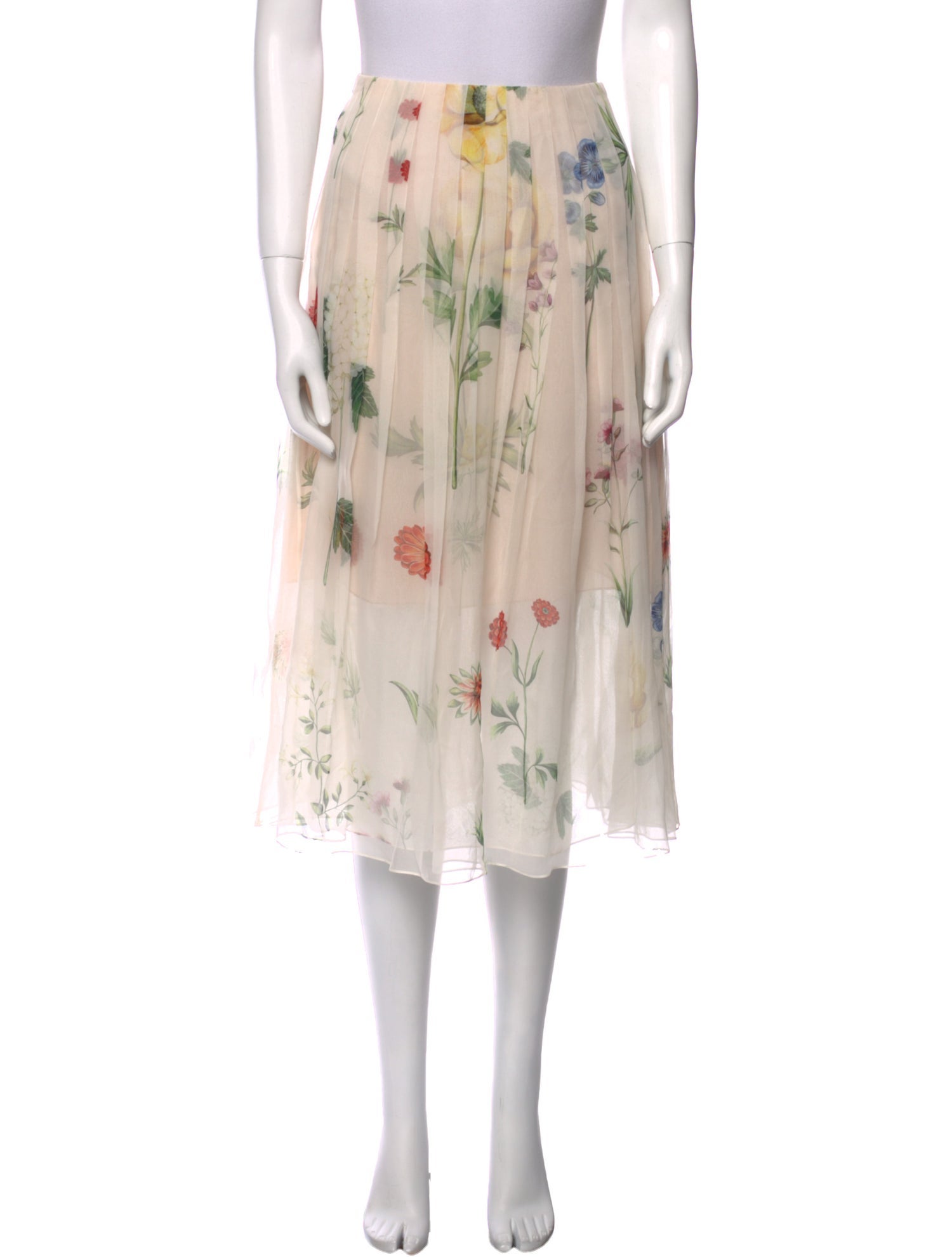 Oscar de la Renta 2021 Midi Length Skirt