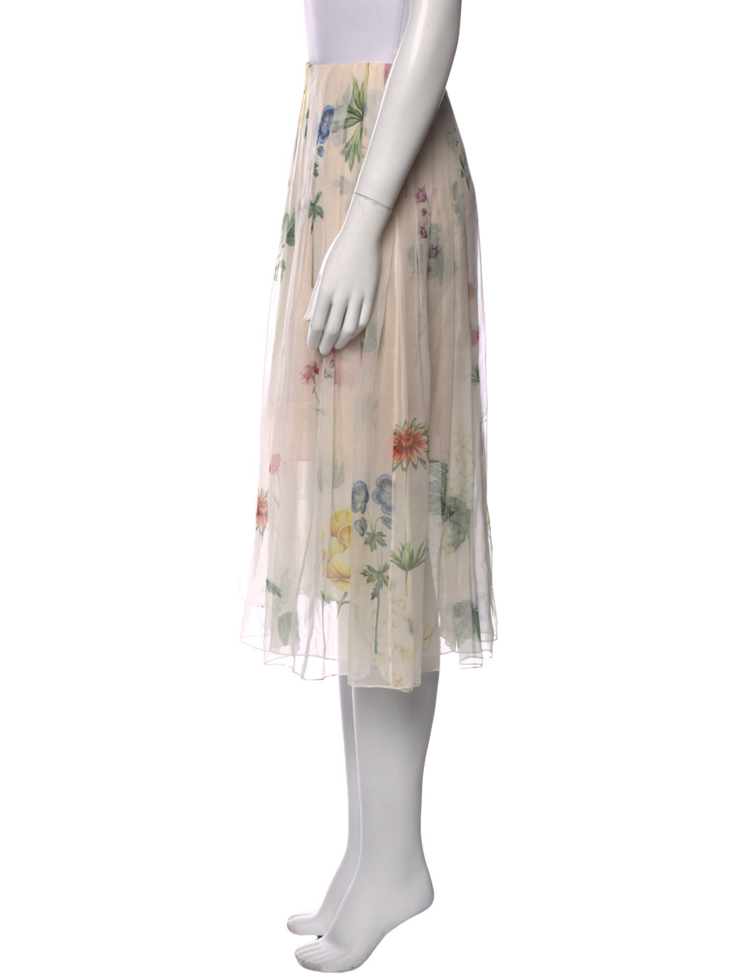 Oscar de la Renta 2021 Midi Length Skirt