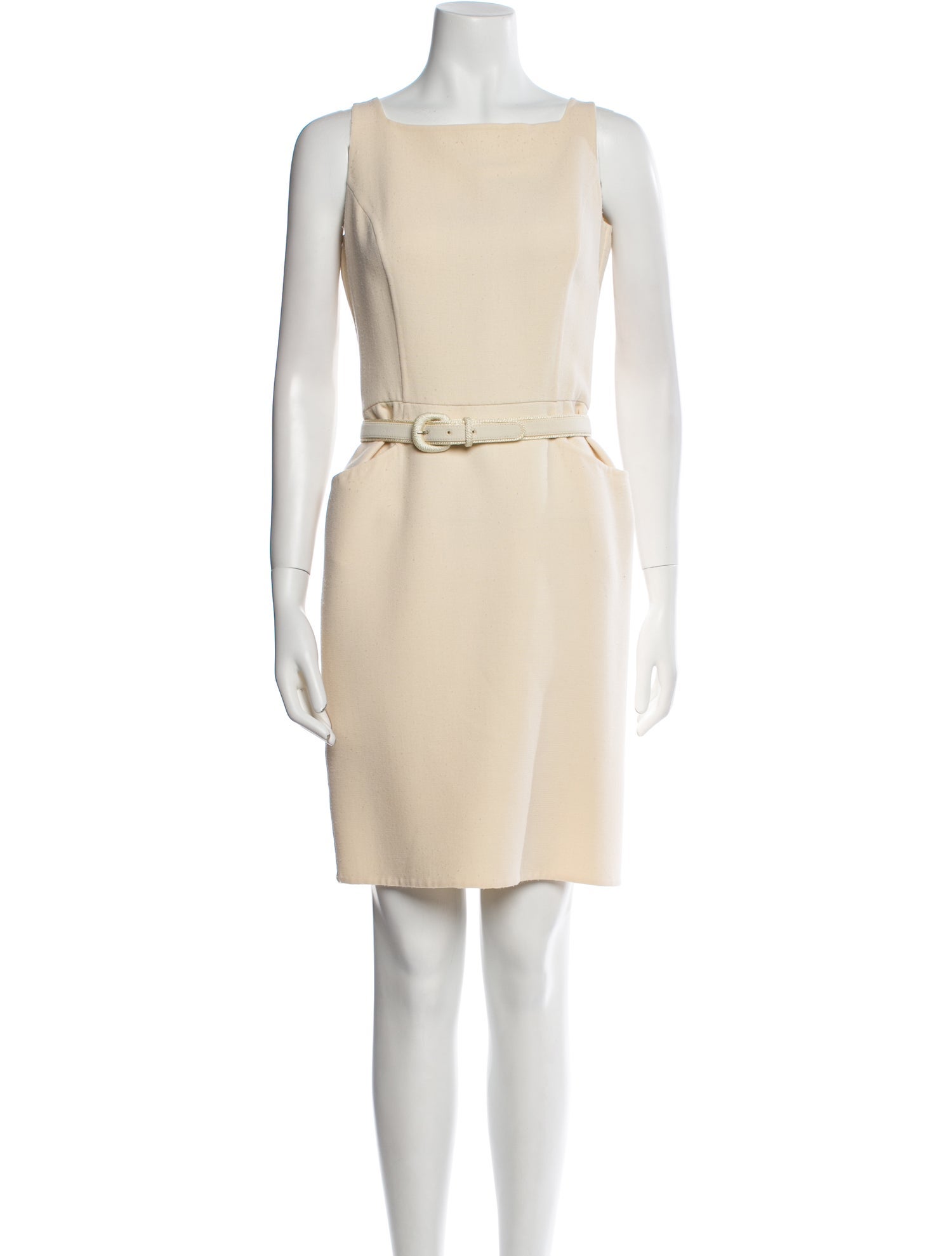 Oscar de la Renta Wool Mini Dress