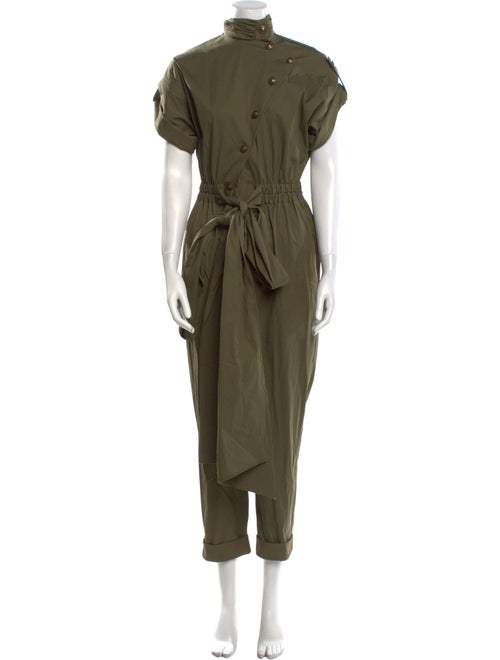 Oscar de la Renta Turtleneck Jumpsuit