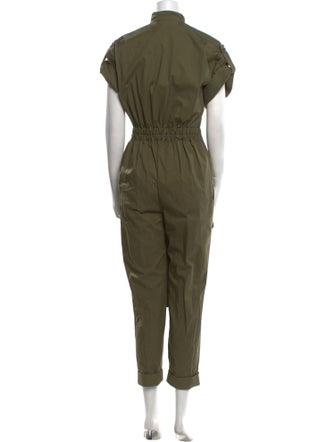 Oscar de la Renta Turtleneck Jumpsuit
