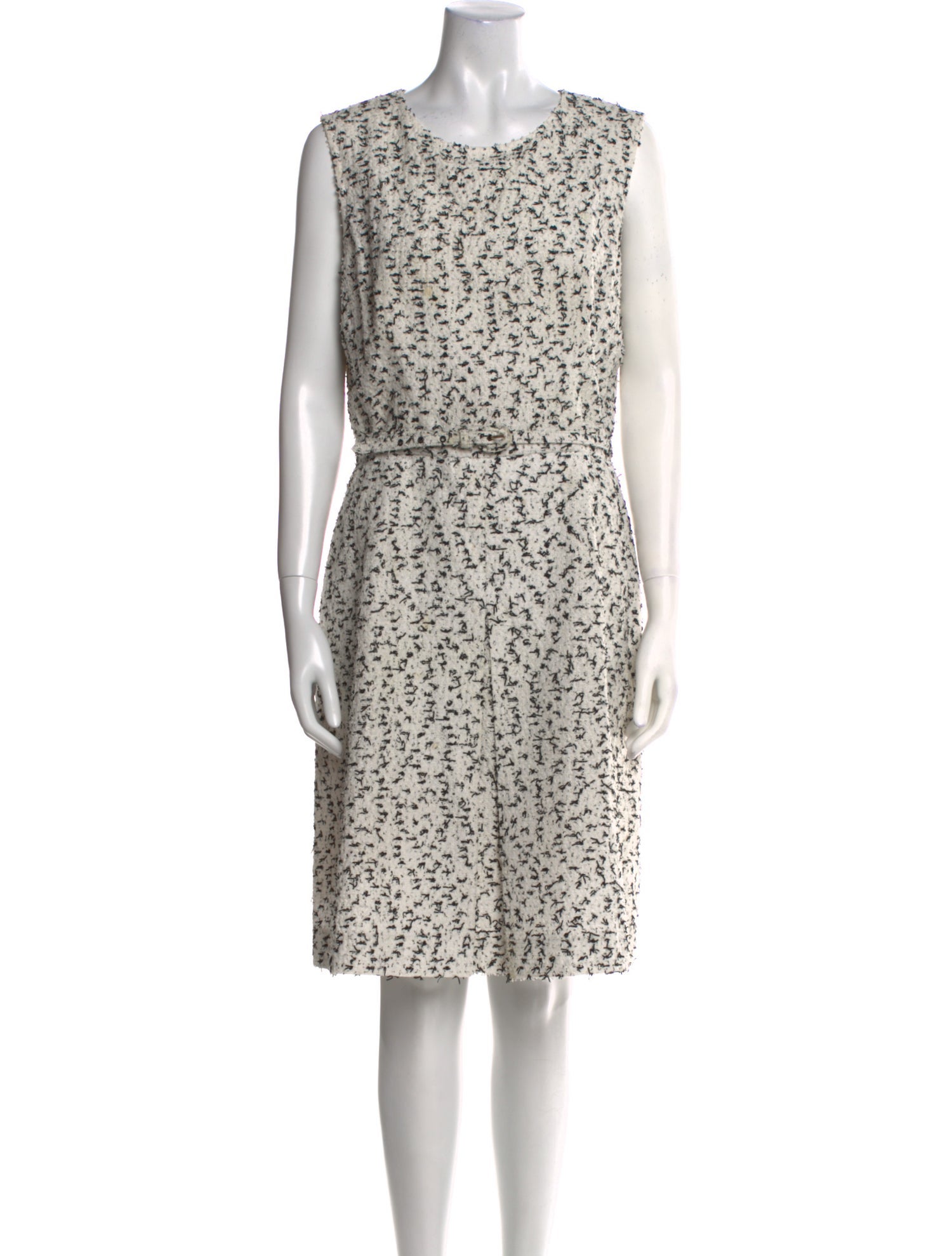 Oscar de la Renta Printed Knee-Length Dress