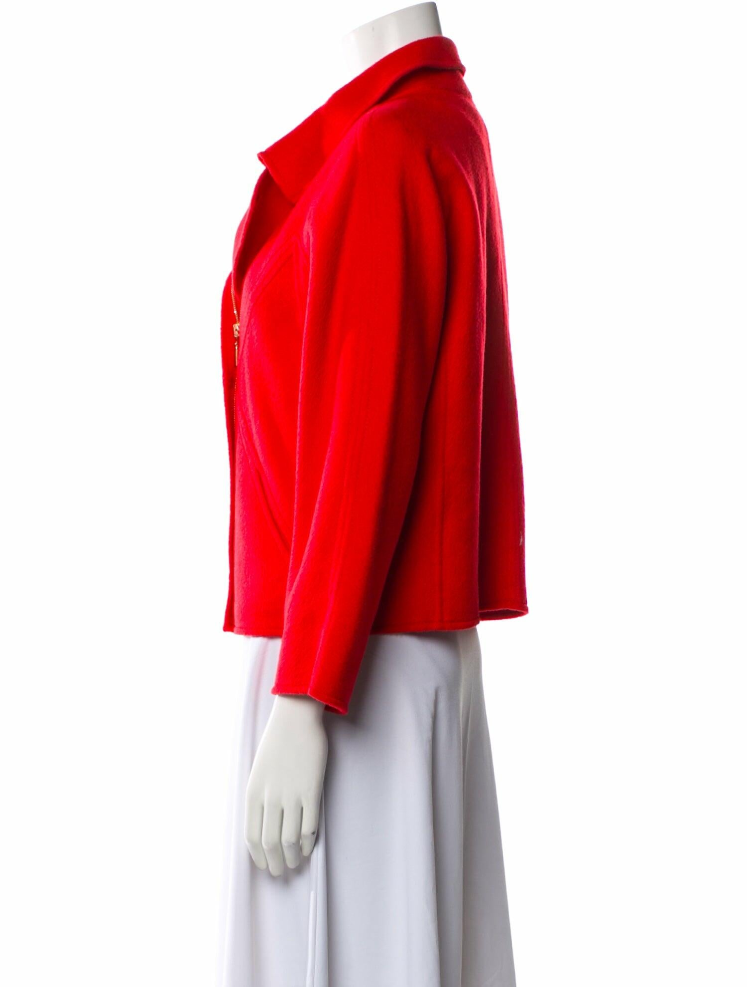 Oscar de la Renta 2008 Virgin Wool Jacket