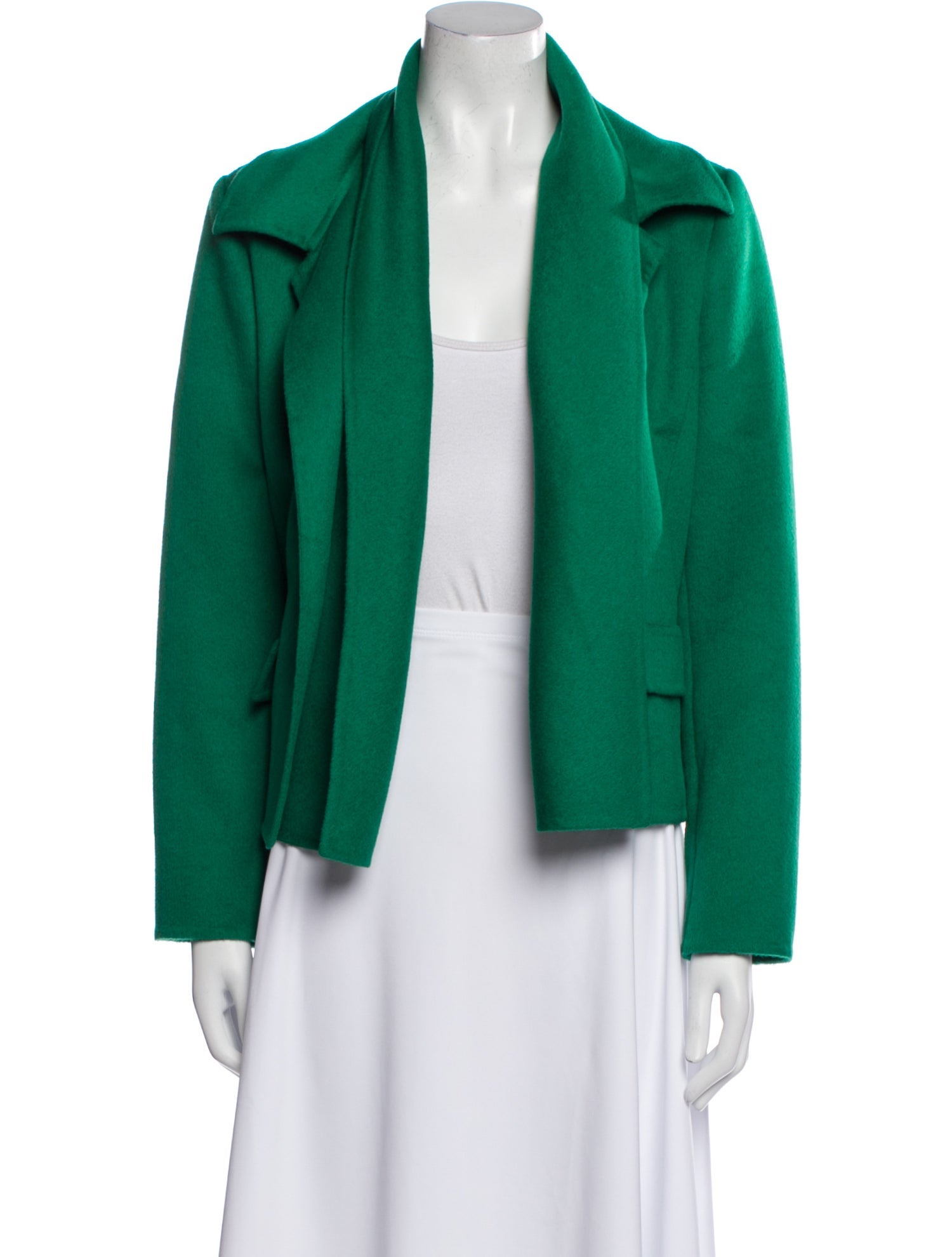 Oscar de la Renta Wool Evening Jacket