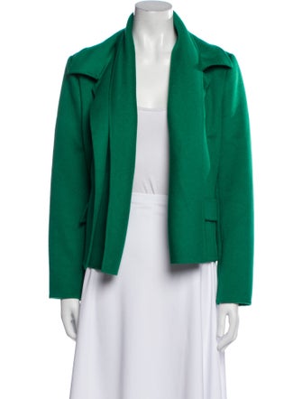 Oscar de la Renta Wool Evening Jacket
