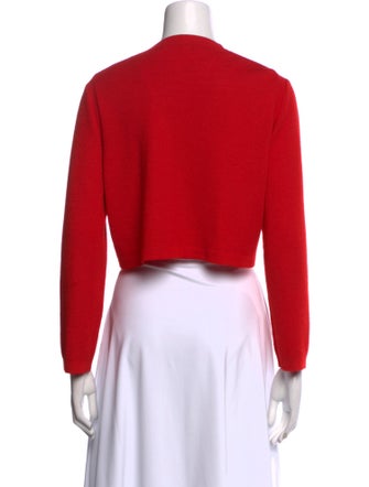 Oscar de la Renta Cashmere V-Neck Sweater