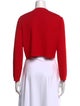 Oscar de la Renta Cashmere V-Neck Sweater
