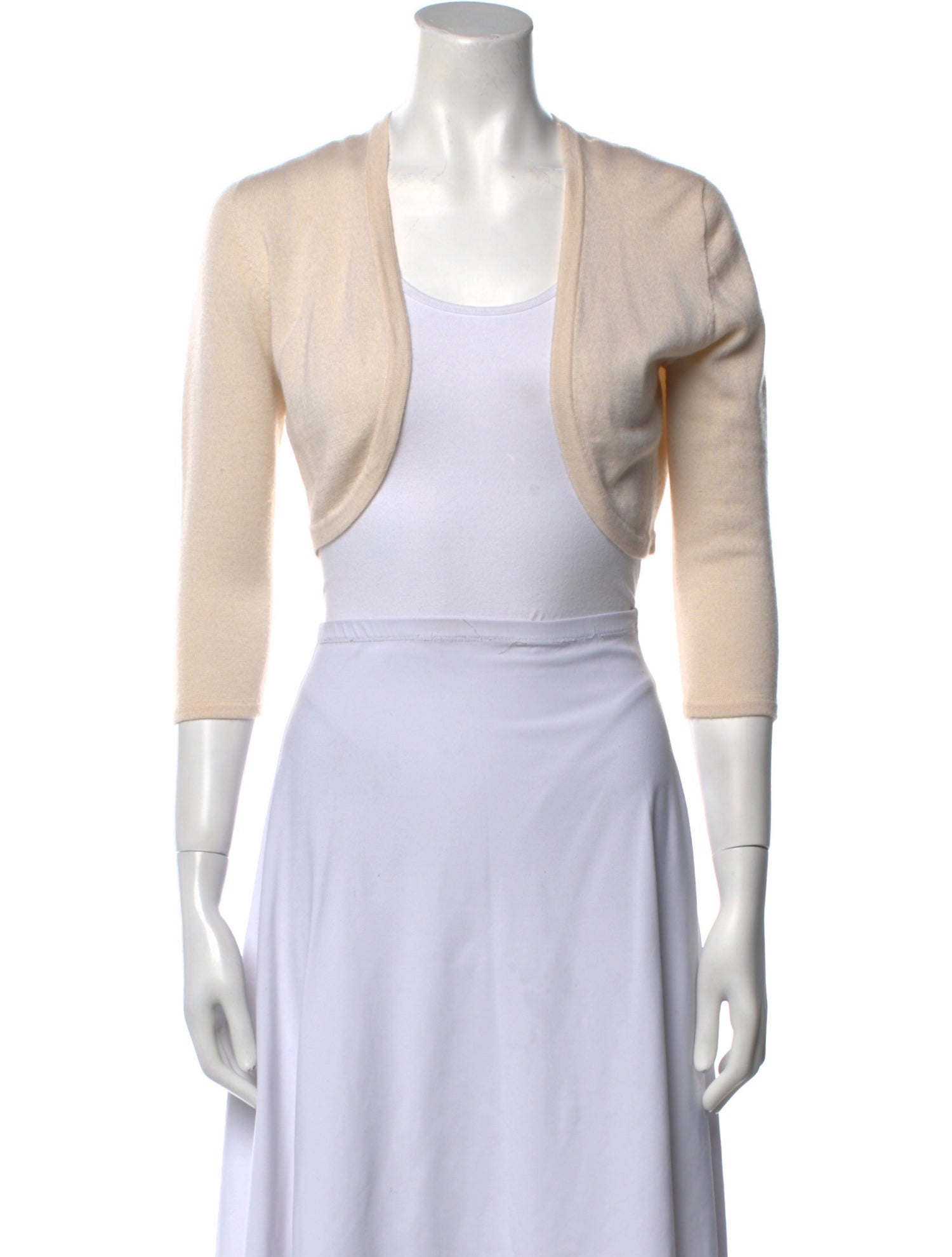 Oscar de la Renta Open Front Sweater