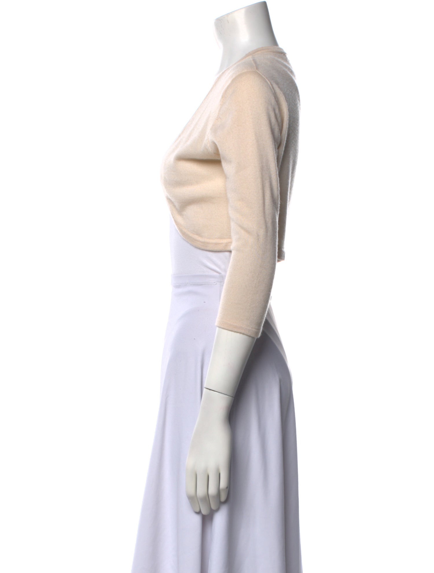 Oscar de la Renta Open Front Sweater