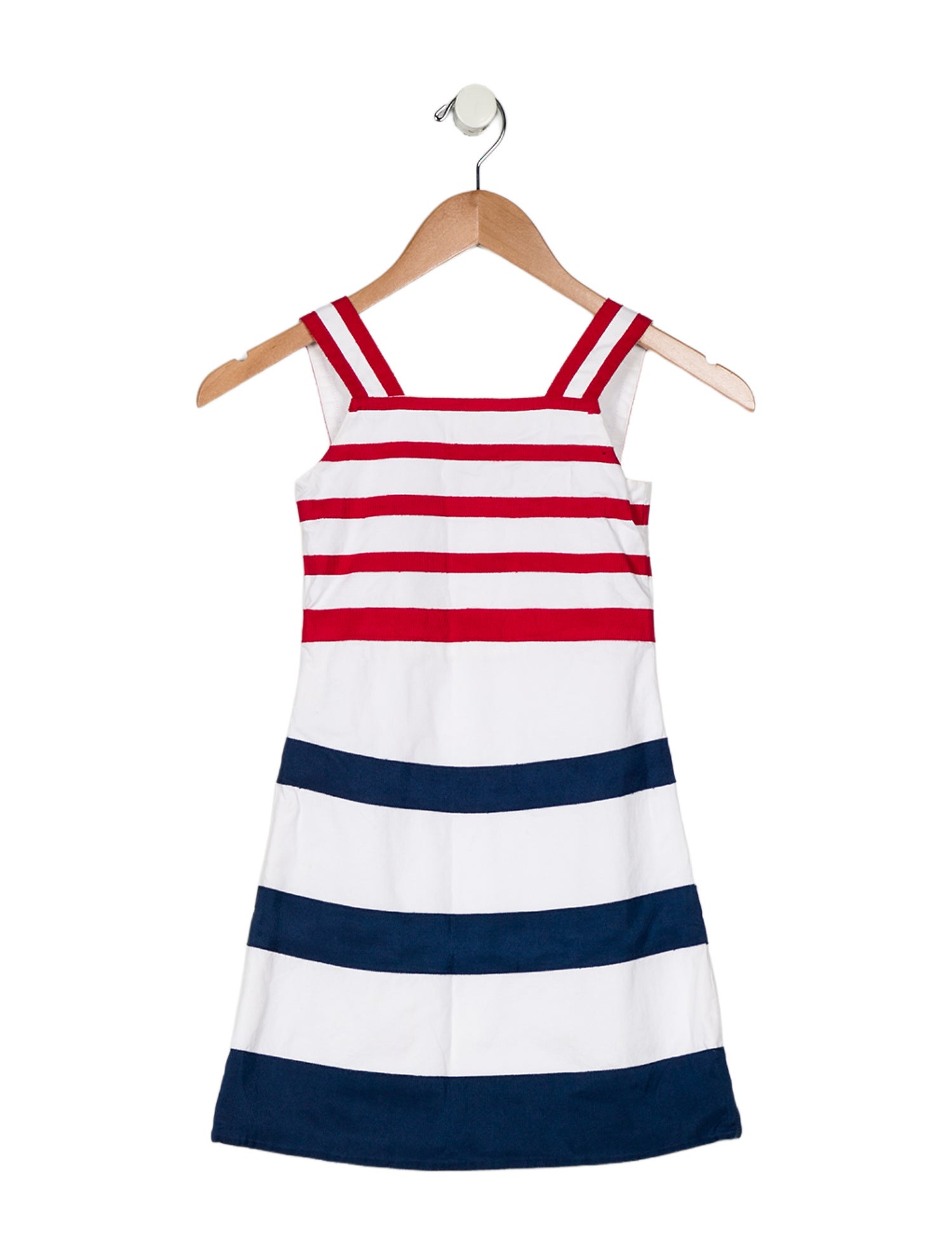 Oscar de la Renta Girls' Patterned Sleeveless Dress