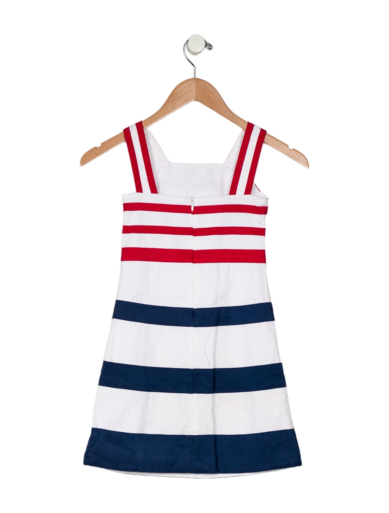 Oscar de la Renta Girls' Patterned Sleeveless Dress