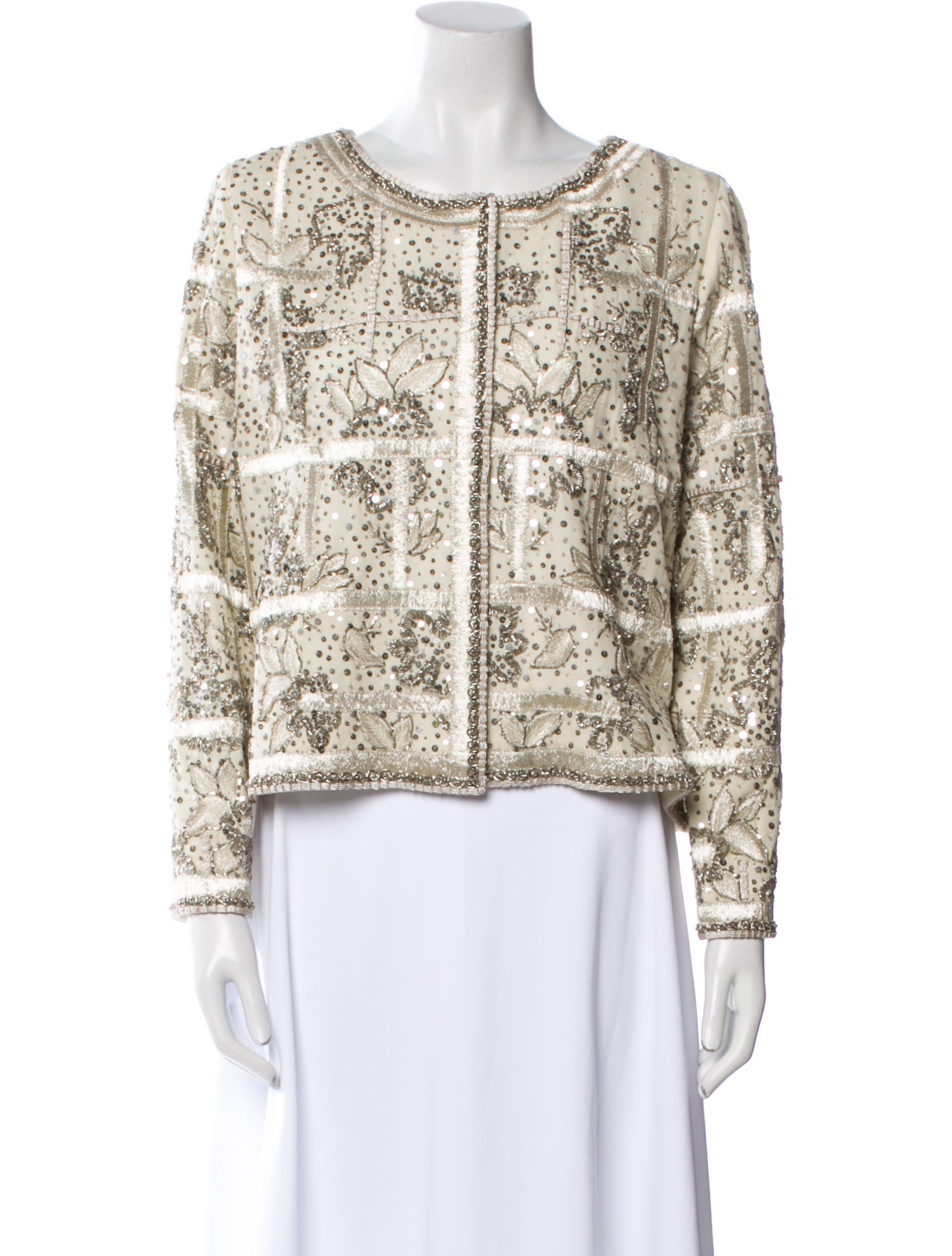 Oscar de la Renta 2016 Silk Evening Jacket