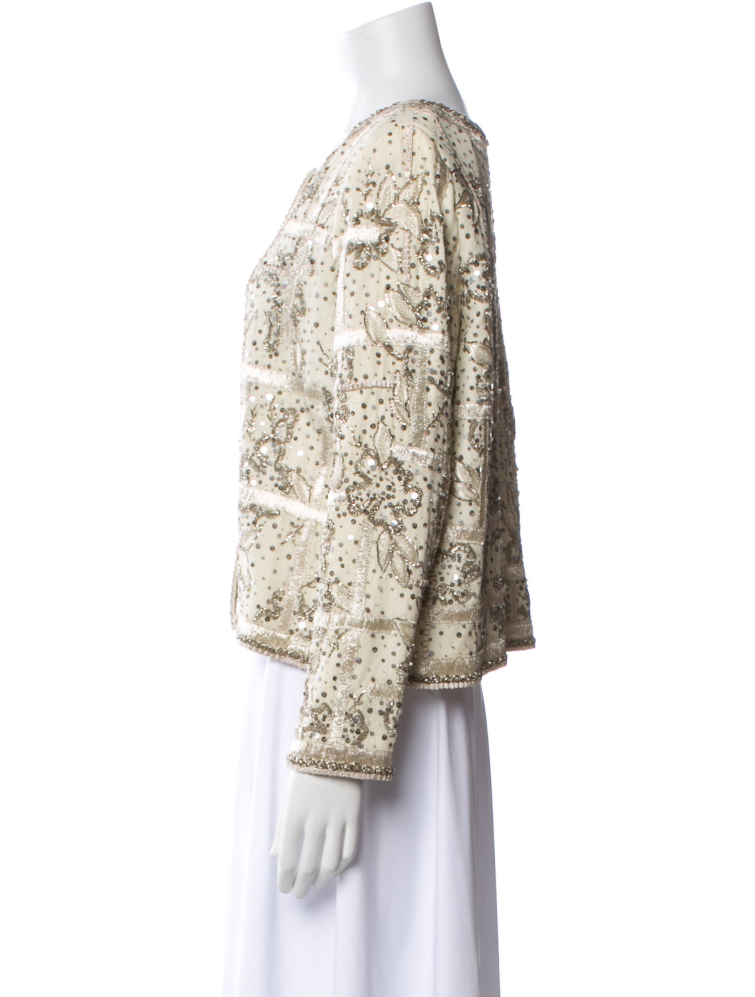 Oscar de la Renta 2016 Silk Evening Jacket