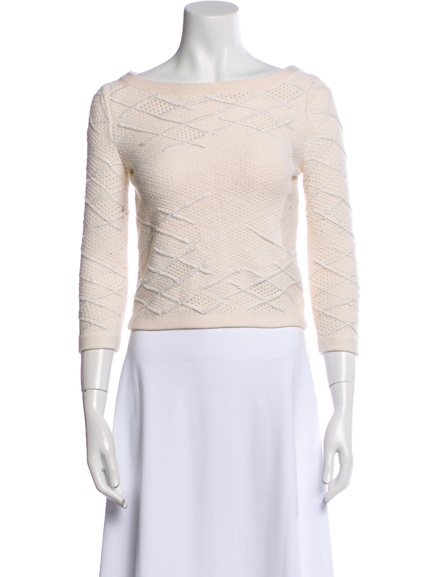Oscar de la Renta 2014 Virgin Wool Sweater