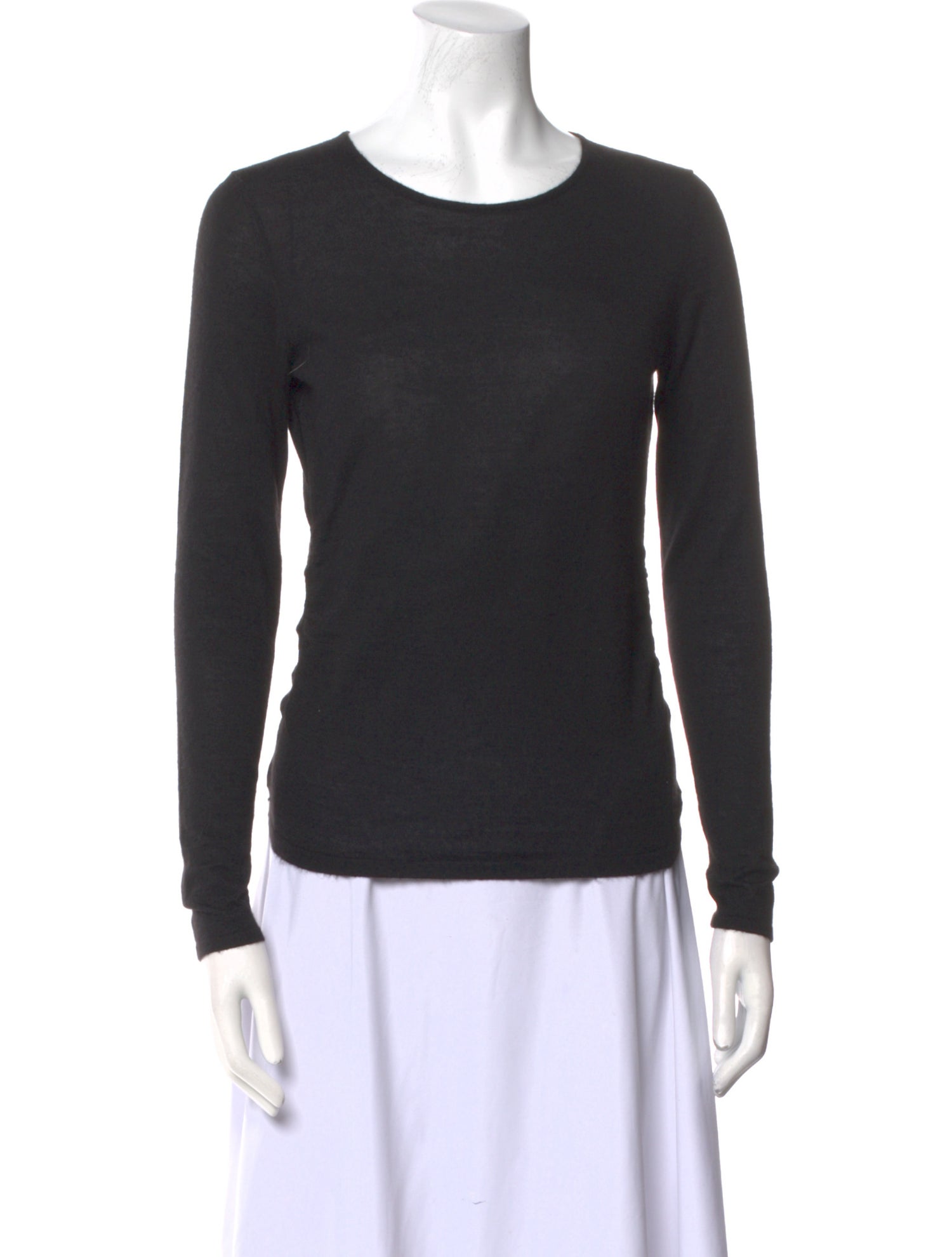 Oscar de la Renta Scoop Neck Sweater