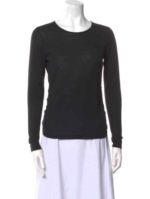 Oscar de la Renta Scoop Neck Sweater