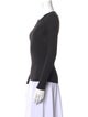 Oscar de la Renta Scoop Neck Sweater