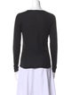 Oscar de la Renta Scoop Neck Sweater