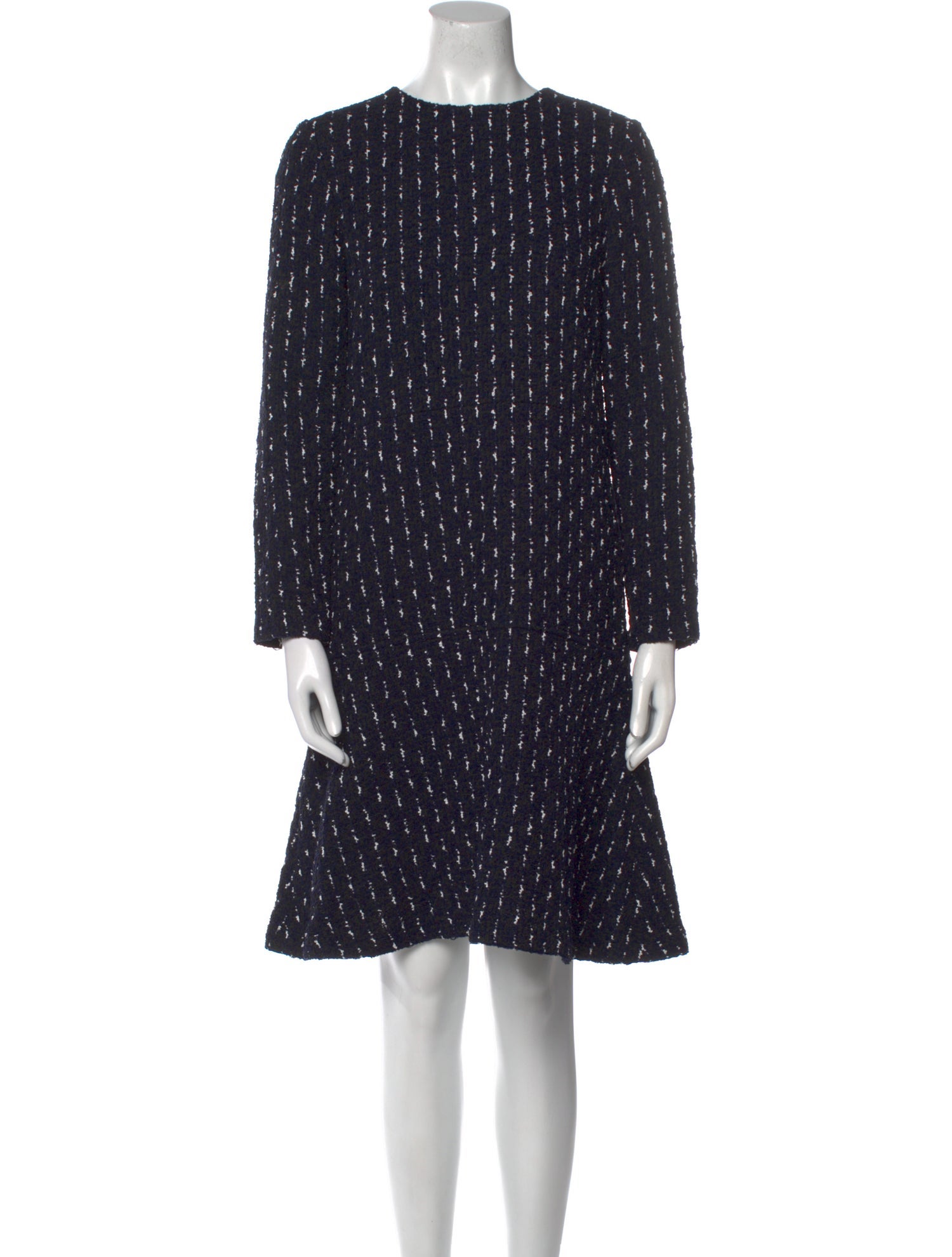 Oscar de la Renta Silk Knee-Length Dress w/ Tags