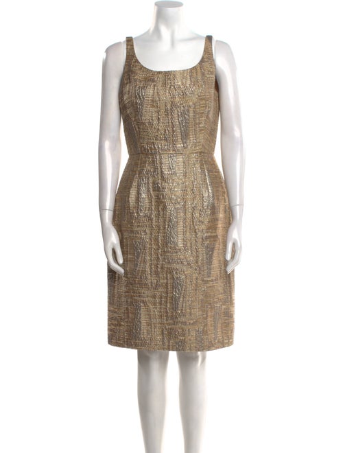 Oscar de la Renta 2012 Knee-Length Dress